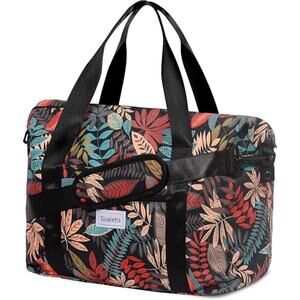 Large Duffel Bag 18" Women's Travel Bag Multi-functional Weekender Gym Bag